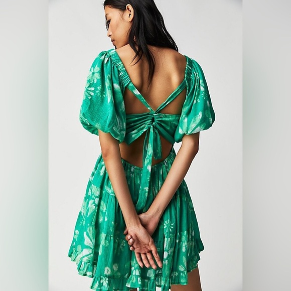 Free People Perfect Day Printed Mini Dress - Picture 2 of 3